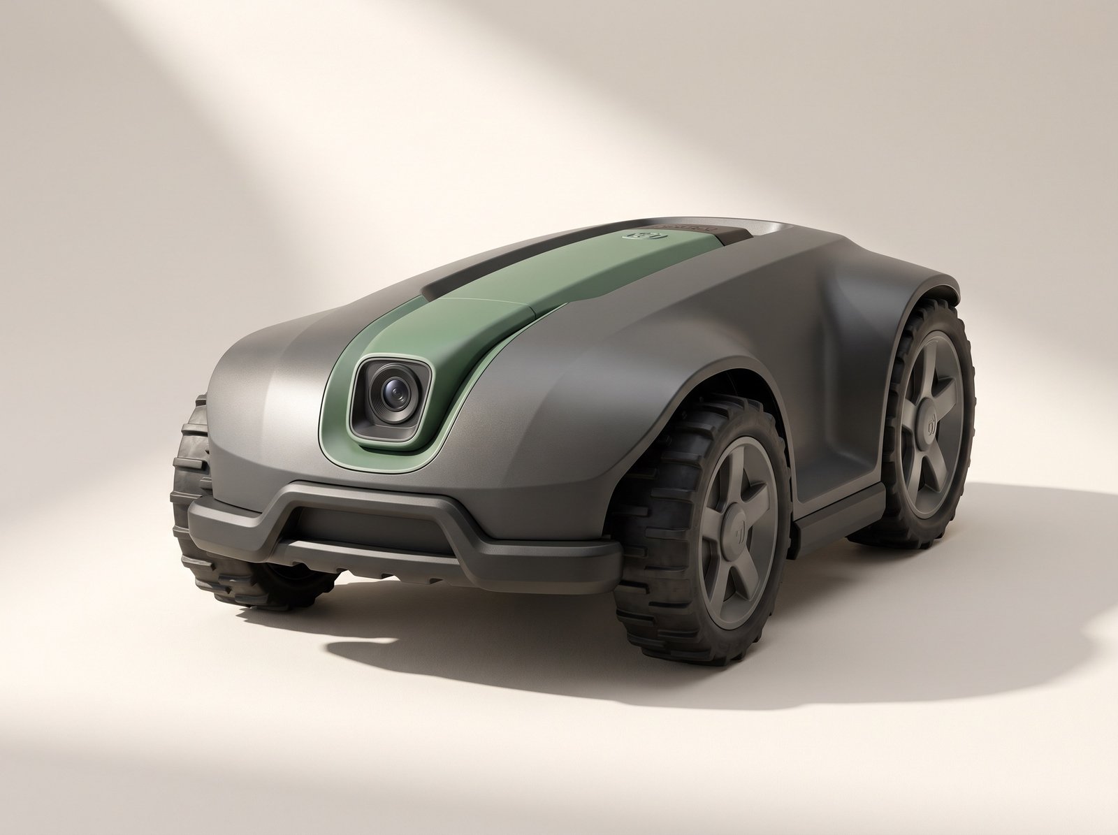 Illustrative Darstellung eines Mähroboters für Automower 450V NERA